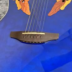 Ovation Celebrity Elite Exotic Mid Depth CE44P-8TQ-G (Blue Tranceparent Quilt) 【エレアコ】_3