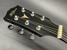 K.Yairi JY-45 Custom 2015年製 / CTM Black Color・Solid Spruce Top・Solid Mahogany Side and Back・Original Separate Peg・Rosewood Fingerboard and Bridge・Normal Saddle・With L.R Baggs Element【With Original Case】_8