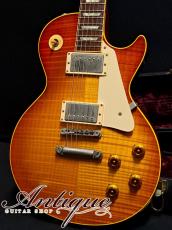 Gibson Custom Shop Historic Collection 1959 Les Paul Standard Figured Reissue 40th Anniversary 1999 Heritage Cherry Sunburst w/Killer Figured Top 3.94kg EX+++ "One-Owner & Full-Original"_2