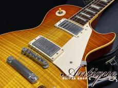 Gibson Custom Shop Historic Collection 1959 Les Paul Standard Figured Reissue 40th Anniversary 1999 Heritage Cherry Sunburst w/Killer Figured Top 3.94kg EX+++ "One-Owner & Full-Original"_7