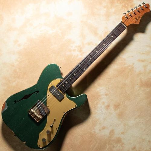infinite Trad Fullsize T Hollow Caddy Green Heavy Aged【受注生産】