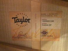 Taylor Custom GPe Lutz Spruce / Figured Urban Ash_10