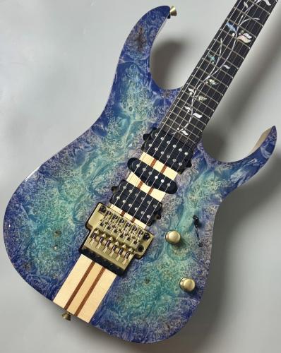 Ibanez VISIONS IV2RG #A26303【Made in JAPAN】【"フレイム"コリーナ!】【スルーネック】【極杢】【4.14kg】