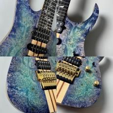 Ibanez VISIONS IV2RG #A26303【Made in JAPAN】【"フレイム"コリーナ!】【スルーネック】【極杢】【4.14kg】_4