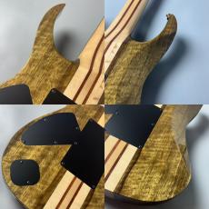 Ibanez VISIONS IV2RG #A26303【Made in JAPAN】【"フレイム"コリーナ!】【スルーネック】【極杢】【4.14kg】_9