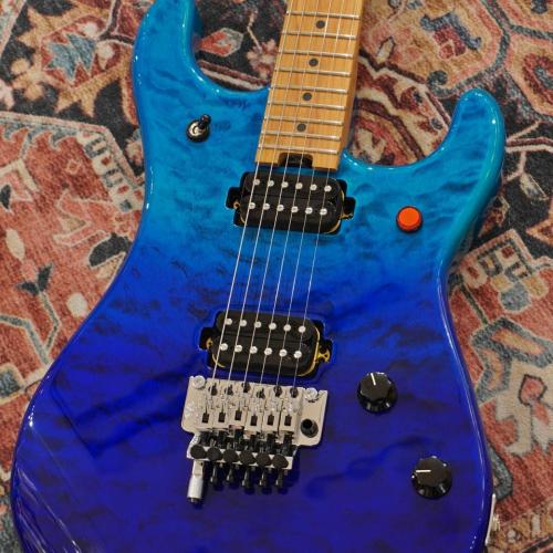 EVH 5150 Series Deluxe QM, Baked Maple, Pacific Drift