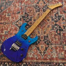 EVH 5150 Series Deluxe QM, Baked Maple, Pacific Drift_2