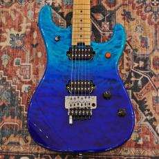EVH 5150 Series Deluxe QM, Baked Maple, Pacific Drift_4