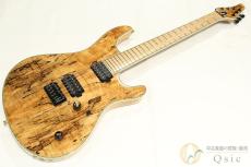 MAYONES Regius 6 Custom Spalted Maple Top 【返品OK】[TK717]_7
