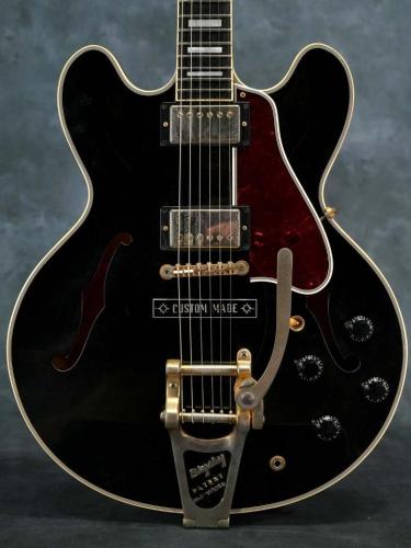 Gibson Custom Shop ES-355 Ebony with Bigsby