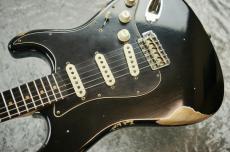 Fender Custom Shop LTD Black Roasted Dual-Mag Stratocaster Relic [3.60kg][ローストボディ&ネック]_7
