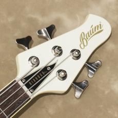 Baum Guitars Nidhogg Bass, Vintage White_4
