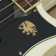 Baum Guitars Nidhogg Bass, Vintage White_8