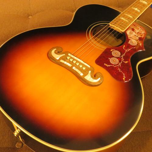 Epiphone J-200 Aged Vintage Sunburst Gloss【オール単板】