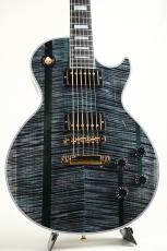 Gibson Les Paul Custom Figured Aqua Stripe Gloss S/N:CS503281 2025_10