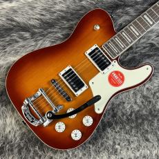 Squier Paranormal Troublemaker Telecaster Deluxe Bigsby Honey Sunburst