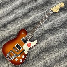 Squier Paranormal Troublemaker Telecaster Deluxe Bigsby Honey Sunburst_2