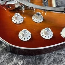 Squier Paranormal Troublemaker Telecaster Deluxe Bigsby Honey Sunburst_4