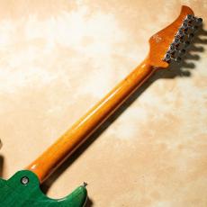Kz Guitar Works Kz ST Trad 22 2H5 Quilt Top Bora Bora Blue w/ Kz NUE_6