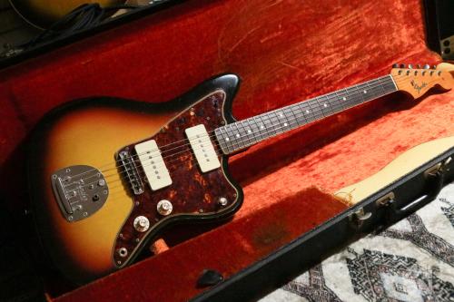 Fender Jazzmaster Sunburst 1965 w/ Binding & Dot Inlay