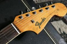 Fender Jazzmaster Sunburst 1965 w/ Binding & Dot Inlay_3