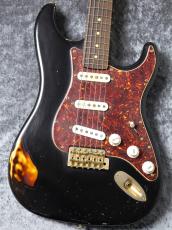LsL Instruments Chris Fleming Custom Build Saticoy 22F Black on 3Tone Sunburst Heavy Aged
