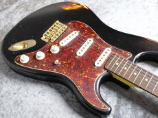 LsL Instruments Chris Fleming Custom Build Saticoy 22F Black on 3Tone Sunburst Heavy Aged_6