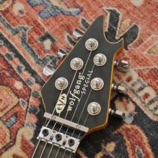 EVH Limited Edition Wolfgang Special Striped Series, Ebony Fingerboard, Distressed Ivory_7