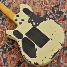 EVH Limited Edition Wolfgang Special Striped Series, Ebony Fingerboard, Distressed Ivory_8