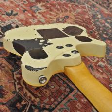 EVH Limited Edition Wolfgang Special Striped Series, Ebony Fingerboard, Distressed Ivory_9
