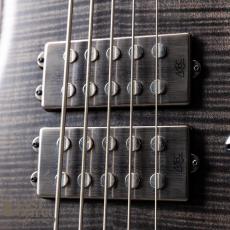 Warwick Custom Shop Master Built Corvette $$ 5st Nirvana Black TS_5
