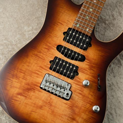 Ibanez Prestige AZ2407F -Brownish Sphalerite / BSR- 【Angel Step Flame Maple個体】