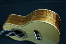 古林達郎 KC-04UK　コンサート・ウクレレ　松/コア　2013年美品中古品_9