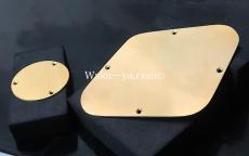 Gibson "Brass" Back Panel Plate Set . for Les Paul / Randy Rhoads 