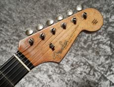 Fender Custom Shop MBS 1961 Stratocaster Heavy Relic by Dale Wilson / Aged Fiesta Red Over 3Color Sunburst [3.43kg]_4