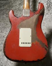 Fender Custom Shop MBS 1961 Stratocaster Heavy Relic by Dale Wilson / Aged Fiesta Red Over 3Color Sunburst [3.43kg]_7