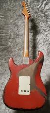 Fender Custom Shop MBS 1961 Stratocaster Heavy Relic by Dale Wilson / Aged Fiesta Red Over 3Color Sunburst [3.43kg]_8