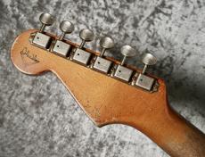 Fender Custom Shop MBS 1961 Stratocaster Heavy Relic by Dale Wilson / Aged Fiesta Red Over 3Color Sunburst [3.43kg]_10