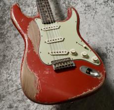 Fender Custom Shop MBS 1961 Stratocaster Heavy Relic by Dale Wilson / Aged Fiesta Red Over Desert Sand [3.44kg]