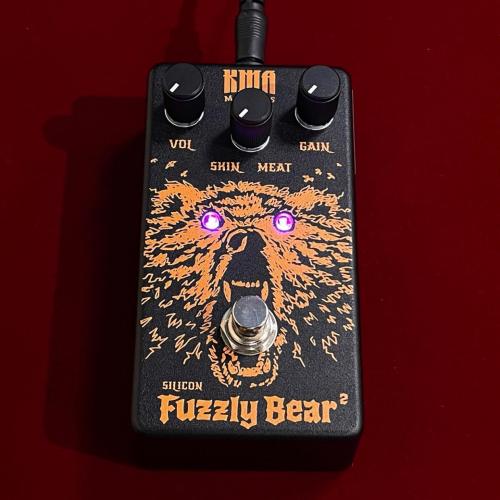 KMA Machines Fuzzly Bear 2 【限定SALE大特価】 【Jordan Boss Tone系シリコンファズ】