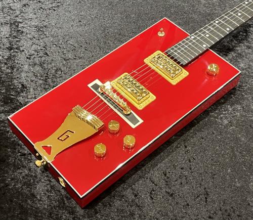 Gretsch G6138 Bo Diddley, "G" Cutout Tailpiece, Ebony Fingerboard / Firebird Red
