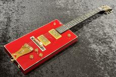 Gretsch G6138 Bo Diddley, "G" Cutout Tailpiece, Ebony Fingerboard / Firebird Red_2