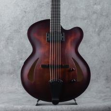 Victor Baker Guitars Model 15 Archtop 1 Pickup Broun Sunburst with satin topcoat S/N:757