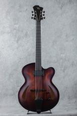 Victor Baker Guitars Model 15 Archtop 1 Pickup Broun Sunburst with satin topcoat S/N:757_2