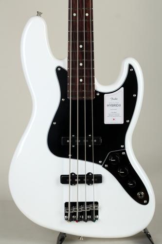 Fender Made in Japan Hybrid II Jazz Bass RW Arctic White