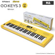 Roland GOKEYS3-Minion ミニオン 61鍵ポータブルキーボードGO:KEYS3