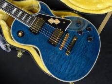 Epiphone Inspired by Gibson Custom Dealer Select Les Paul Custom Quilt Viper Blue_3