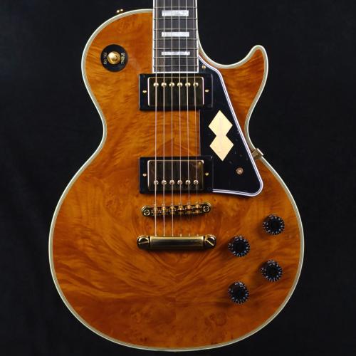 Epiphone Inspired by Gibson Custom Dealer Select Les Paul Custom Burl Maple Antique Natural