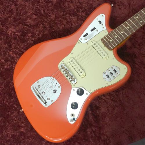 Fender FSR Made in Japan Traditional II 60s Jaguar Fiesta Red Matching Head