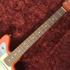 Fender FSR Made in Japan Traditional II 60s Jaguar Fiesta Red Matching Head_3